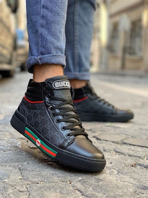 gucci sneakers men reps|Gucci men sneakers new authentic.